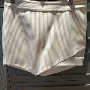 Mason White Cutout Mini Skirt